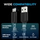 thumbnail image 5 of Cable SABRENT Premium, paquete de 3 unidades, 22 AWG, 1 m, USB-C a USB A 3.0, 5 of 7