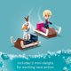 thumbnail image 4 of Set de juguetes de construcción LEGO Disney Frozen Anna and Elsa's Magical Carousel 43218 Ice Palace con la princesa Disney Elsa, Anna y Olaf para niños mayores de 6 años, 4 of 7