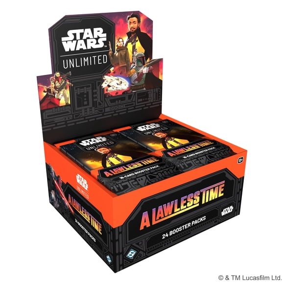 Juego de cartas coleccionables Asmodee Star Wars Unlimited caja de 24 sobres