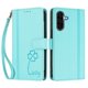 thumbnail image 3 of Funda Cartera Trébol para Samsung Galaxy A26 con Ranuras Tarjetas y Carga Inalámbrica Verde menta, 3 of 6