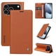 thumbnail image 1 of Funda Billetera de Cuero para iPhone 17 Pro Max con Tarjetero y Soporte - Tapa Magnética Marrón, 1 of 5