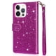 thumbnail image 4 of Funda Para Elegante Funda Iphone 15 Pro Glitter Con Cremallera-ideal Para El Uso Diario, 4 of 5