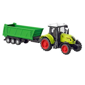 Magideal - Camión Tractor Agrícola De Juguete, Suministros Para Fiestas Accionados Por Fricción, Push And Go, Camión De Construcción Para Niños De 3 Años Y Niños Camión De Transporte