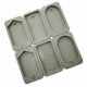 thumbnail image 1 of Molde De Silicona Para Tableta De Cera Aromática De Vela 4x3D F: 2 Rombos 2 Rectángulos 2 Ovalados, 1 of 1