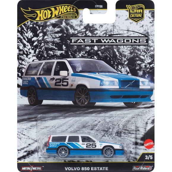 Auto de Juguete Hot Wheels Volvo 850 Estate Escala 1:64
