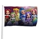 thumbnail image 1 of Muñecas Rainbow High Bandera impresa con temática, regalo perfecto para fanáticos, amigos y familiares, y adecuada para actividades al aire libre e interiores, decoraciones de fiesta. 90 cm × 150 cm., 1 of 6