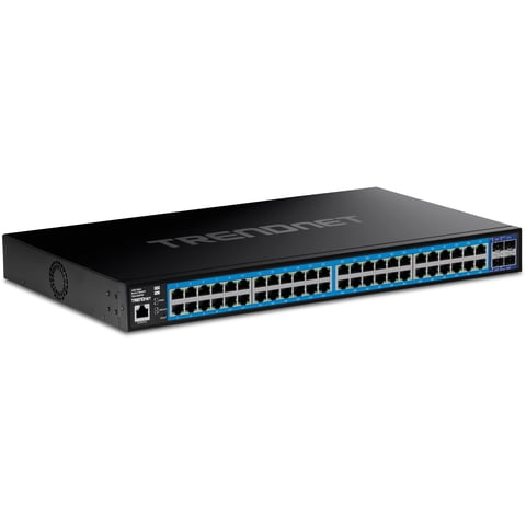 Conmutador Ethernet De Red Trendnet Teg-3524S Gigabit De 52 Puertos