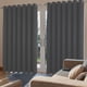 thumbnail image 3 of Cortinas Blackout Joydeco para puertas corredizas para patio, 100 x 275 cm, color gris, 3 of 7