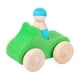thumbnail image 1 of Coche De Juguete De Madera Montessori Para Niños Y Niñas De 1 A 3 Años, Regalos Del Día De San Valentín Para Niños, Coche Verde, 1 of 5