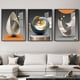 thumbnail image 2 of 3pcs Frameless Abstract Modern Geometric Wall Posters, Canvas Prints For Living Room Decoration, 2 of 2