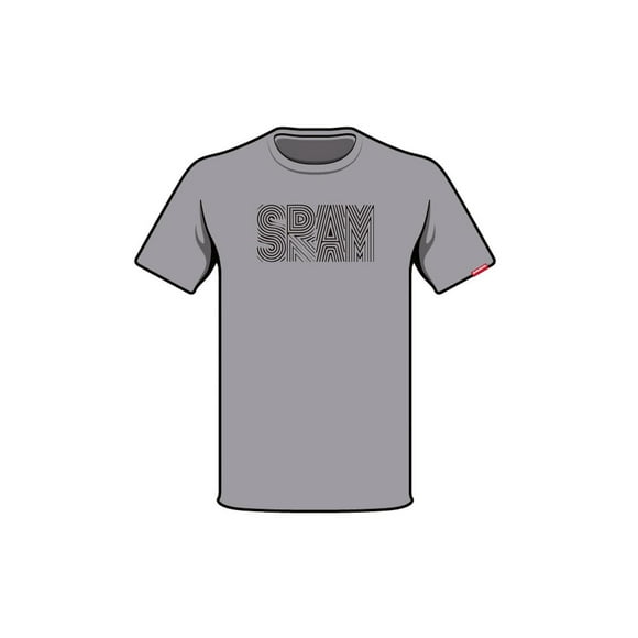 Polera SRAM Manga Corta S2205 Gris