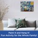 thumbnail image 5 of Set de arte AQUARIUS Peanuts Starry Night Art by Numbers, 5 of 7