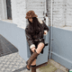 thumbnail image 2 of Bota Chalada Mujer Biker-2 Café Casual, 2 of 10