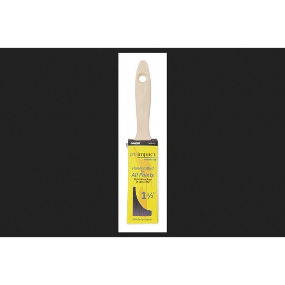 Pincel Linzer Pro Impact de 3,8 cm, mezcla de poliéster plano