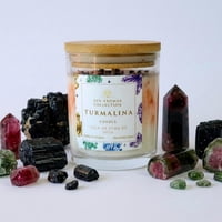 Vela Terapéutica Turmalina Protección Energética Zen Aromas