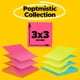 thumbnail image 2 of Notas adhesivas desplegables, 7,6 x 7,6 cm, 12 libretas, estilo poptimista, 2 of 9