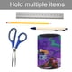 thumbnail image 5 of Danny Phantom-theme Cylinder Pen Holder Pencil Organizer with Flannel Lining PVC Leather Material Cardboard Base for study work 10*8CM, 5 of 6