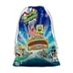 thumbnail image 1 of SpongeBob Bolsa de regalo con cierre de cinta navideño para decoración de Navidad, 20 cm × 31 cm., 1 of 6