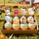thumbnail image 5 of Decoraciones para tartas con temática de Sunshuang Farm, 20 unidades, para baby shower, 5 of 5