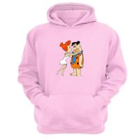 Genérico - Polerón Canguro Los Picapiedras Rosa Talla Xs Unisex