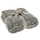 thumbnail image 1 of Manta de lana de medio terciopelo Manta de punto con estampado de leopardo para niños Manta de punto con forro polar Manta descalza con estampado de leopardo Manta de ensueño, 1 of 5