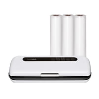 Freshpack - Maquina Selladora Al Vacio Frespack + 3 Rollos 28Cm X 5Mts