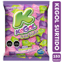 Kegol En Sabores Surtidos De Arcor (Bolsa Con 15 Unidades)