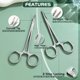 thumbnail image 3 of GEMQUEEN Set de pinzas, expansores y sujetador de bolas para piercing, 3 of 3