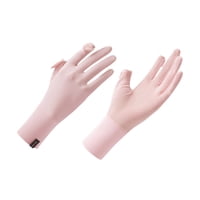 Magideal - Guantes De Protección Solar Para Mujer, Guantes De Conducción, Guantes De Verano Finos Antideslizantes Con Dedos Completos, Guantes De Protección Sola Rosa