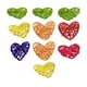 thumbnail image 2 of 10 Uds. Colgantes de corazón de ratán para el Día de San Valentín decoración del Día de San Valentín DIY relleno de jarrón colgantes de amor de ratán, 2 of 5