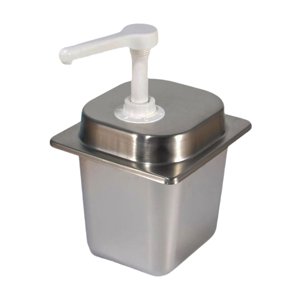 Magideal - Dispensador De Jarabe De Café, Botella Con Bomba De Condimentos, Prensa Manual De 2,3 L, Herramienta De Condimentos Extraíble, Estación De Bomba De Co 20 Cc