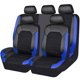 thumbnail image 1 of Fundas para asientos de coche CAR PASS Universal Sport de cuero, juego completo, 1 of 9