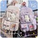 thumbnail image 3 of Large Capacity High School Student Backpack Ins Japanese Junior High Student Female Korean Version Chic Forest Girl, 3 of 3