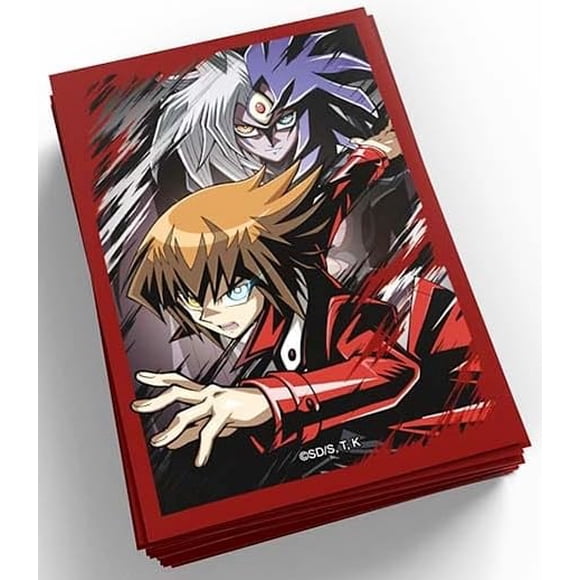 Yu-Gi-Oh! 2024 Fundas para cartas Jaden y Yubel - 50 unidades