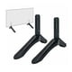 thumbnail image 1 of Soporte universal para TV, base para TV, color negro, 2 piezas, soporte de escritorio, 1 of 5