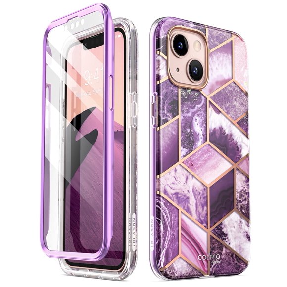 Funda i-Blason para iPhone 13 Mini Amatista con Protector de Pantalla