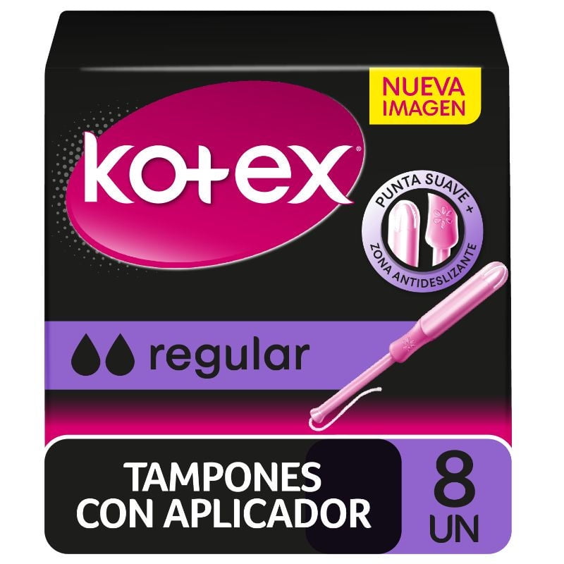 Tampones Regular Kotex Con Aplicador