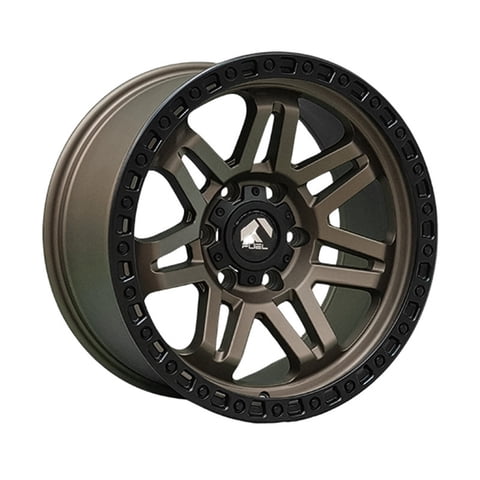 Replica Fuel - Set 4 Llantas 18X9 6X139 Et0 Syndacate Mbrnz-Lmb