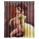 thumbnail image 1 of Cortina de ducha de La Bella y la Bestia, juego de cortinas de baño con ganchos, tamaño 60 x 72 pulgadas, 1 of 3