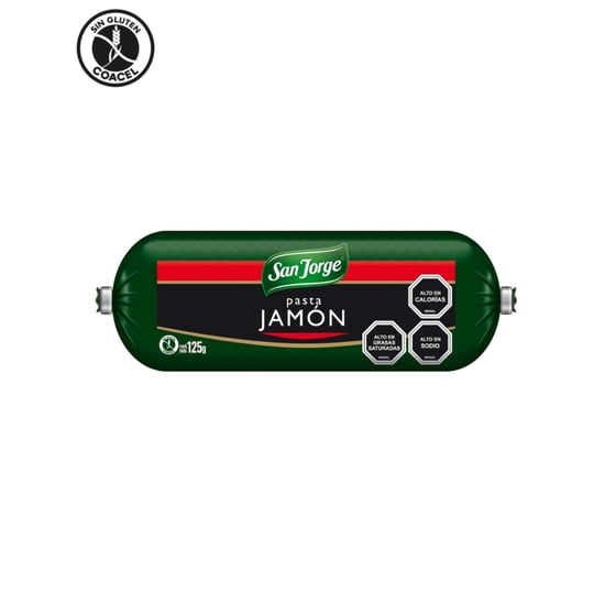 Paté De Jamón Untable 125 g San Jorge