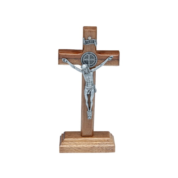 Crucifijo de madera de ónix para intercesión, 13 cm, 5 pulgadas