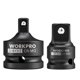 thumbnail image 1 of Juego de adaptadores Impact Socket WORKPRO de 3/4 F a 1/2 M y de 1/2 F a 3/4 M, 1 of 9