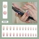 thumbnail image 1 of Uñas postizas europeas, uñas postizas con acabado UV, brillantes, cobertura total, uñas postizas artificiales, uñas para mujer, 1 of 5
