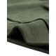 thumbnail image 5 of INSPIRE CHIC Blazer de Trabajo para Mujer de Imitación de Gamuza con Cinturón, Manga Larga, Abotonado, Talla XL, Verde Militar, 5 of 6