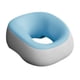thumbnail image 4 of Almohada De Apoyo Boca Abajo, Transpirable, Para Uso En Salones De Belleza, Spas, Aviones, Color Azul Claro Y Gris., 4 of 5
