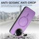 thumbnail image 5 of Magnetic Slim Case for Realme 11 5G with Camera Guard & Anti-Scratch Back Purple, 5 of 5