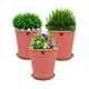 thumbnail image 2 of Set de 3 Macetas Zaia 20 cm Rosa Alegre y sus platos, 2 of 3