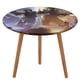 thumbnail image 1 of Halo-theme Fitted Round Tablecloths Elastic Edged Table Covers Waterproof Table Cloth for Kitchen Holiday Party Tables Decor 120cm, 1 of 6