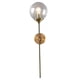 thumbnail image 1 of Aplique De Pared Dorado Que Ilumina Luces De Pared Interiores Modernas Con Base E14 Transparente, 1 of 5
