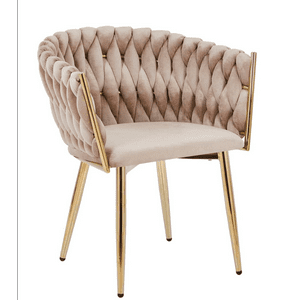 Habita2 Chile - Sitial Queen Terciopelo - Beige